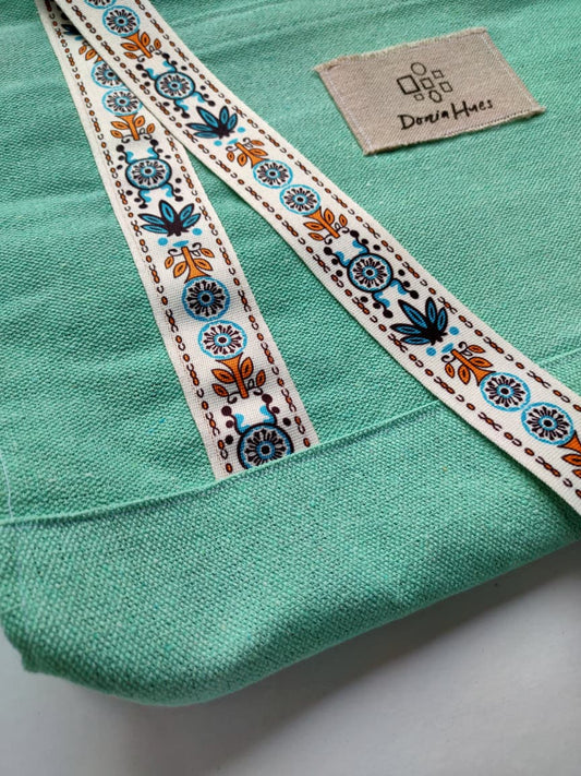 Pistachio Weave Art Bag 35×50