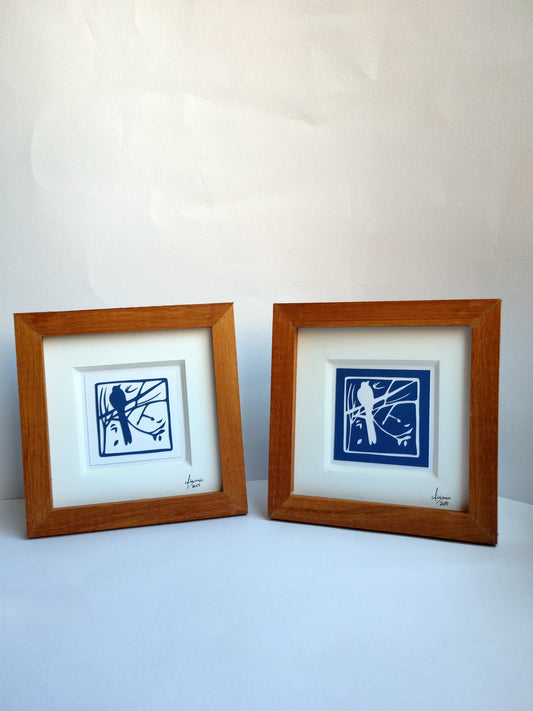 Blue Whisper – Set of 2 (I & II)