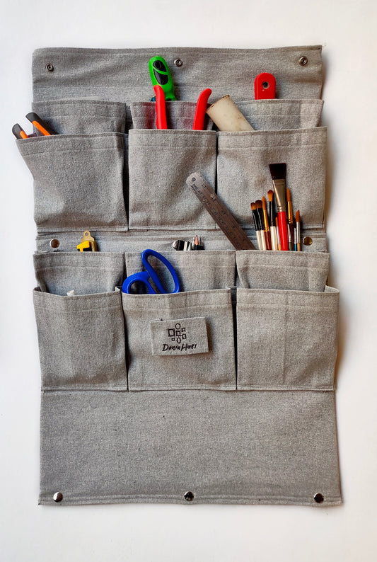 Multi-Pocket Wall & Desk Organizer