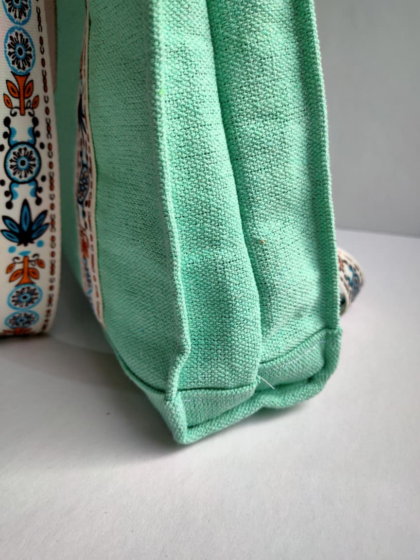 Pistachio Weave Art Bag  45×60