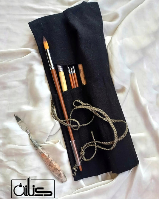 Black Brush Holder