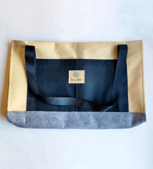 Mist Art Bag — Wide Edition (Navy Strap) – 40×60
