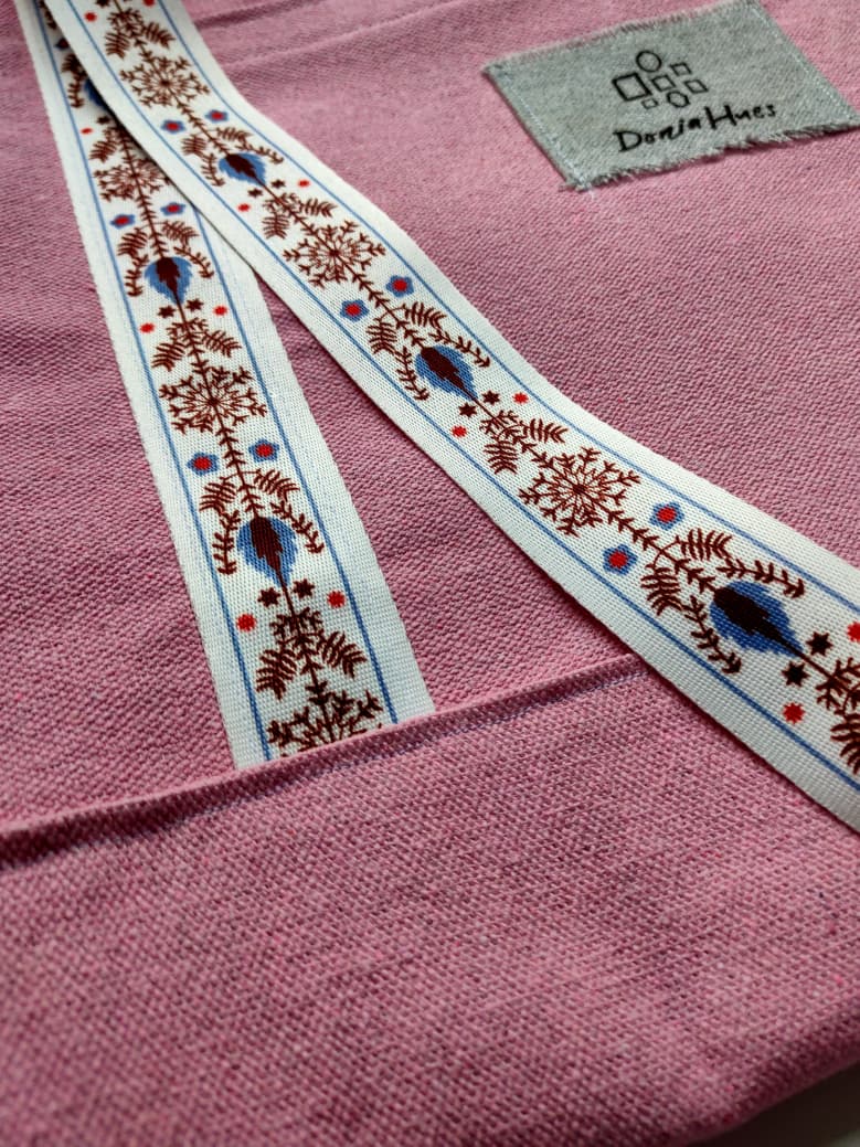 Rosy Weave Art Bag  45×60