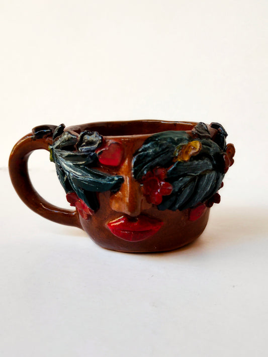 Flora Face Mug