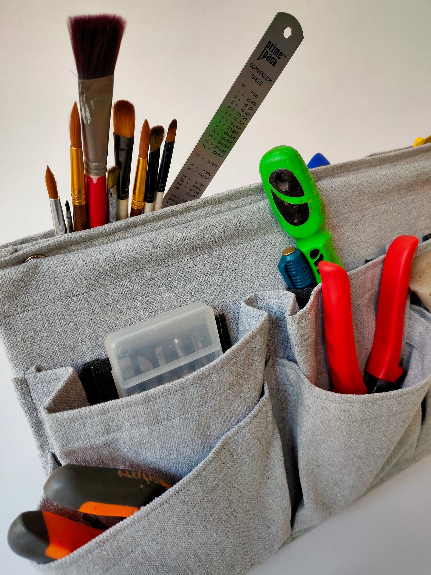 Multi-Pocket Wall & Desk Organizer