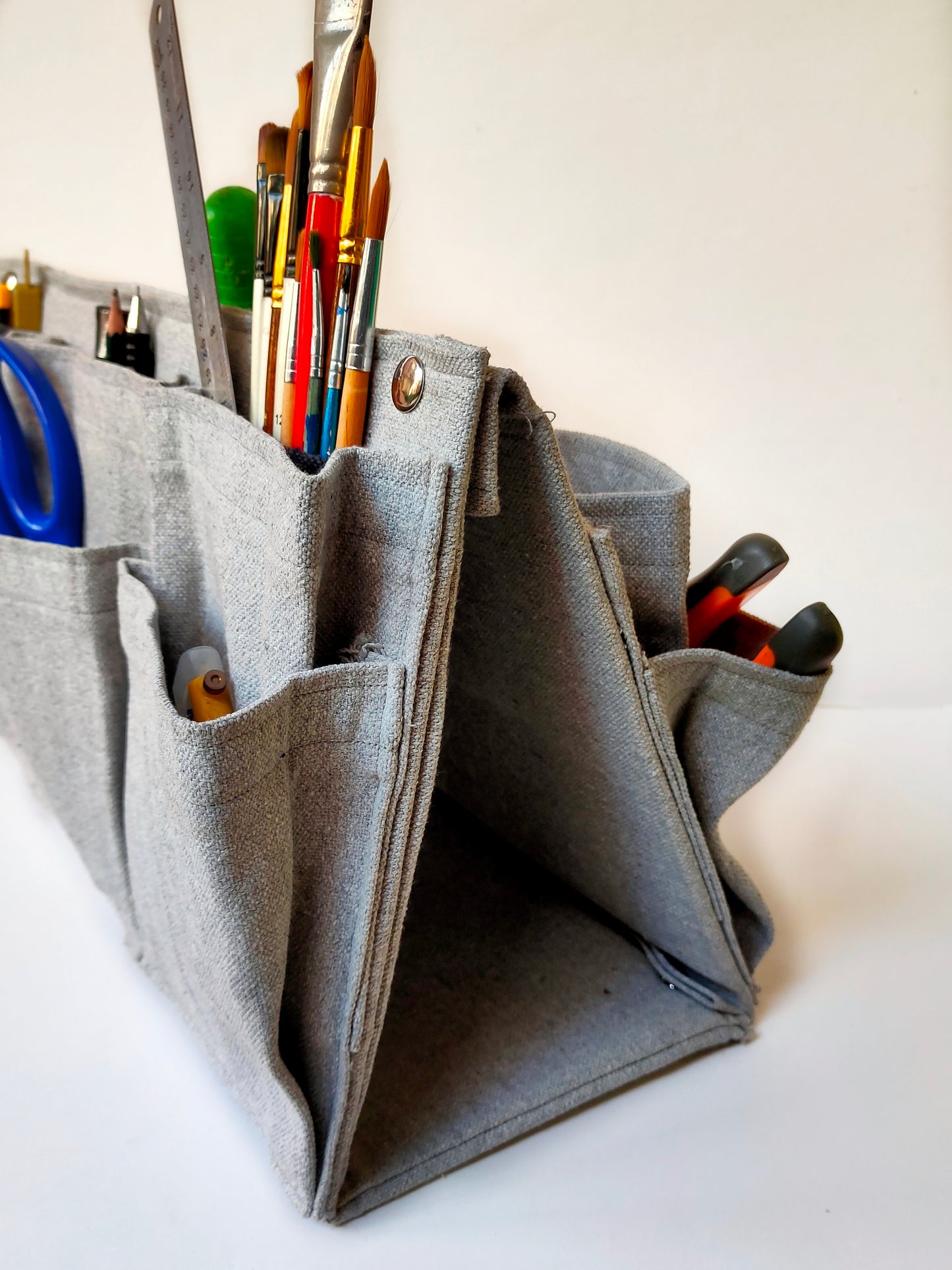 Multi-Pocket Wall & Desk Organizer