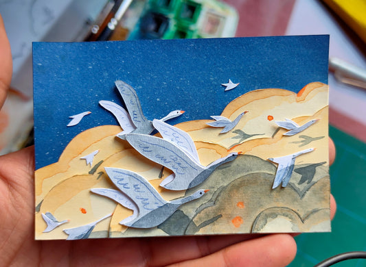 Sunset Flight