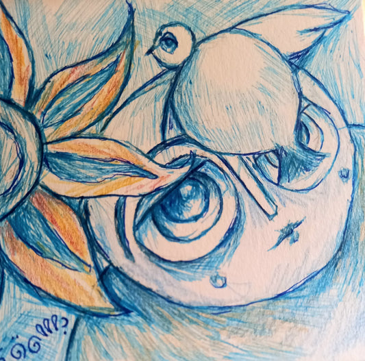 Blue Whispers  – III of IV