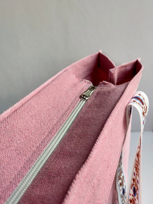 Rosy Weave Art Bag  35×50