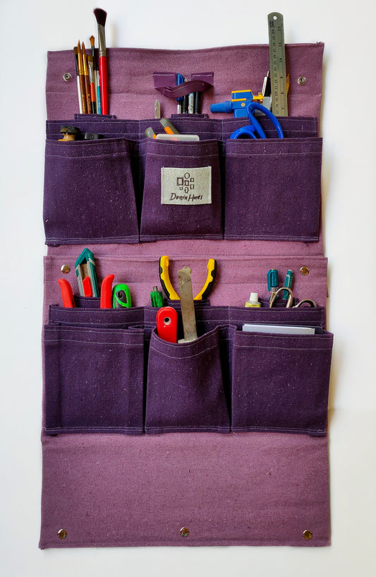 Lavender-Wall & Desk Organizer